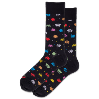 Alien Robot Crew Socks