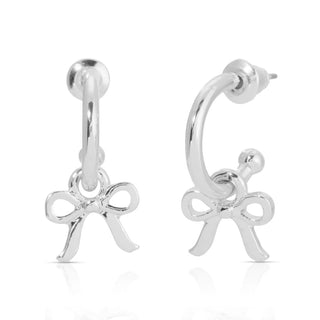 Beautiful Bows Hoop Earrings