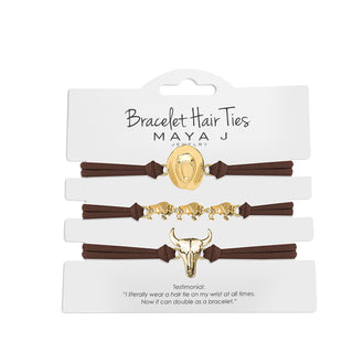 Western Bracelet Hair Ties