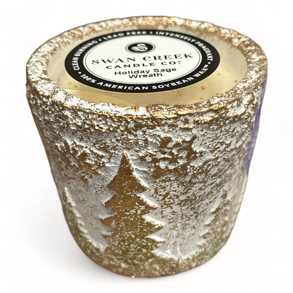 Winter Wonderland Candle Collection - Small Round Pot