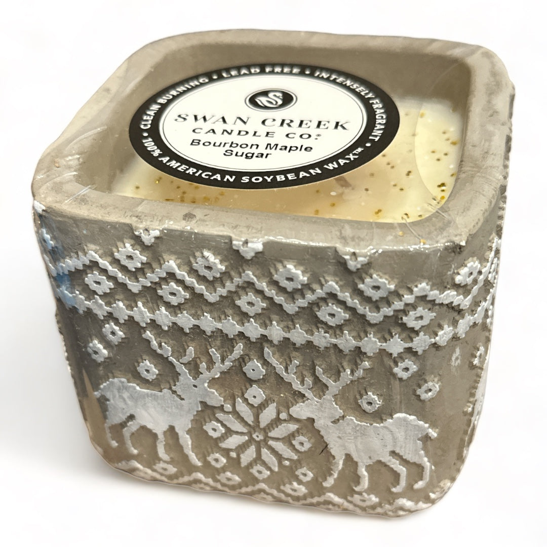 Winter Wonderland Candle Collection - Large Square Pot