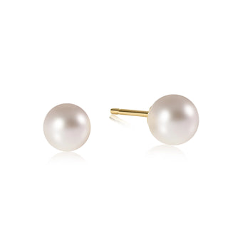 ENewton Classic 8mm Ball Stud Earring- Pearl