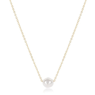 ENewton Admire Pearl 16" necklace gold - Admire Pearl