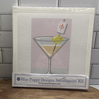 Mahjong Martini Needlepoint Design