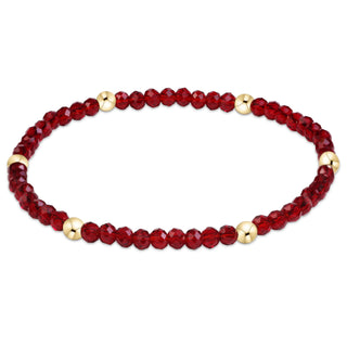 Gameday Flirty Presence Bracelet - Maroon