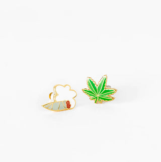 Weed Earrings