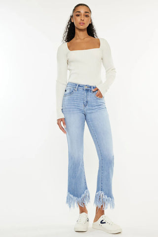 Arla High Rise Bootcut Jeans