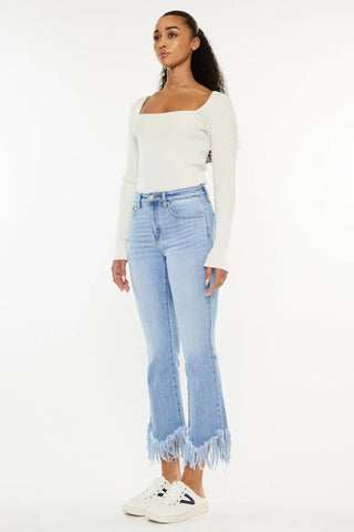 Arla High Rise Bootcut Jeans