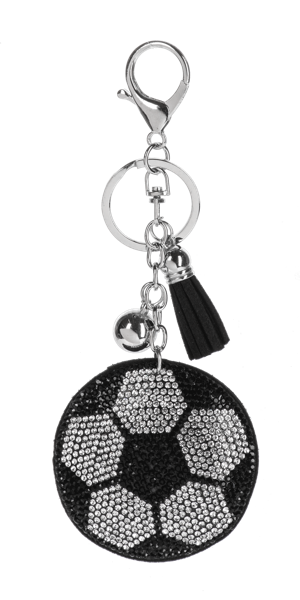 Sports Jeweled Keyring