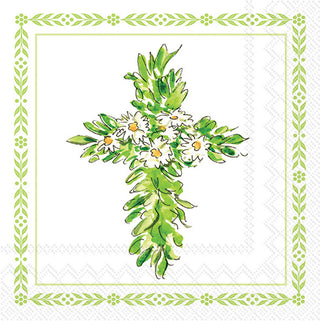 Floral Cross Napkins