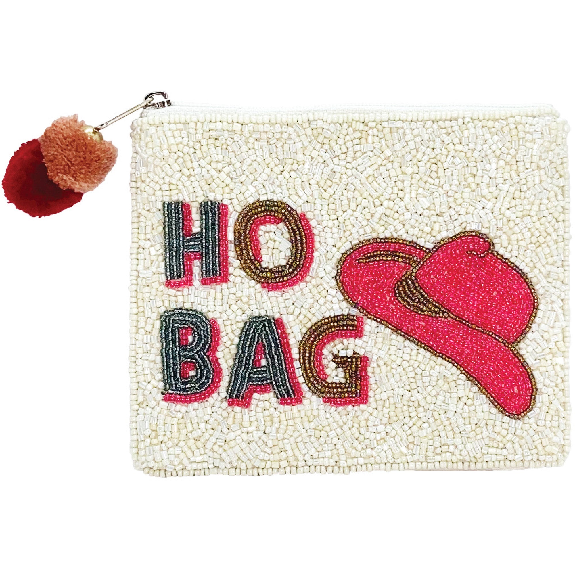Ho Bag Cowgirl Beaded Coin Pouch
