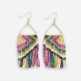 Paige Ascending Fringe Earrings