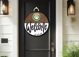 Classic Stain Door Hanger
