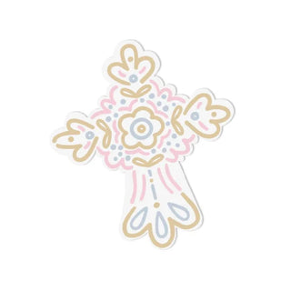 Pastel Fanciful Cross Mini Attachment