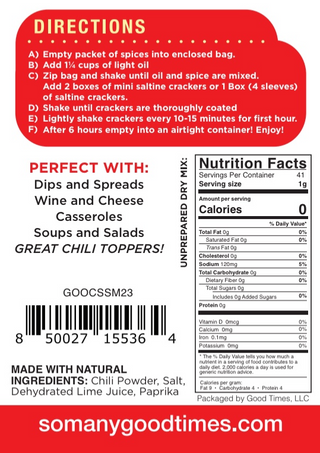 Margarita Cracker Smack