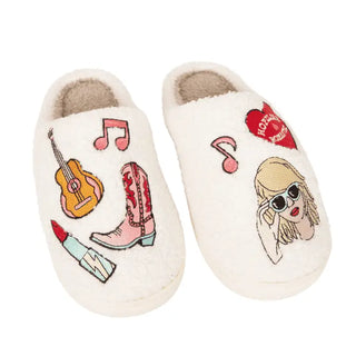 Music Girl Icon Slippers