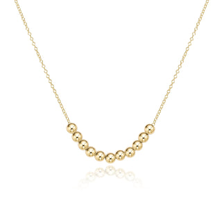 ENewton Beaded Bliss Gold 16" necklace