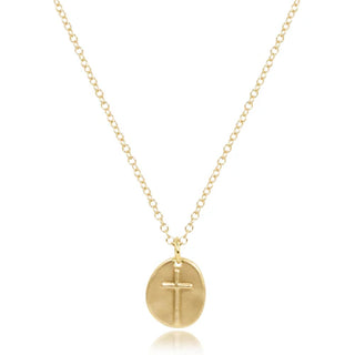 Inspire Cross Charm Necklace