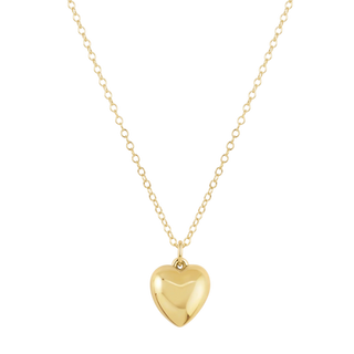 ENewton Love Plush Gold Charm Necklace - !6"