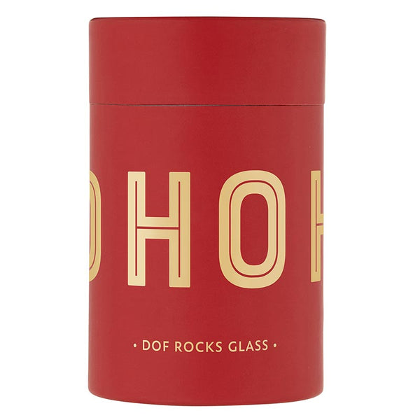 HoHoHo Rocks Glass