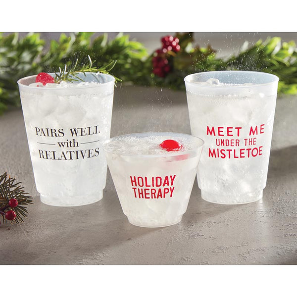 Holiday Frost Cocktail Cups