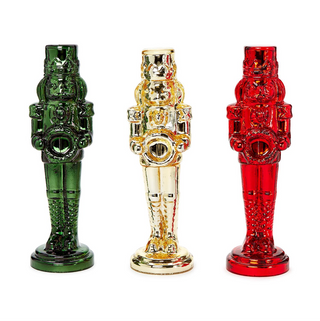 Mercury Glass Finish Nutcracker