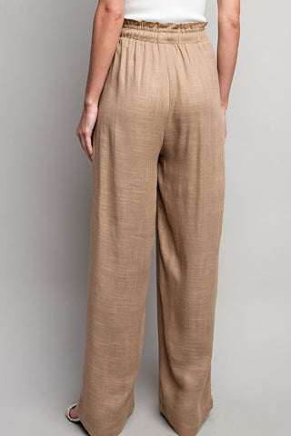 Linen Wide Leg Pants