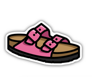 Pink Sandal Sticker