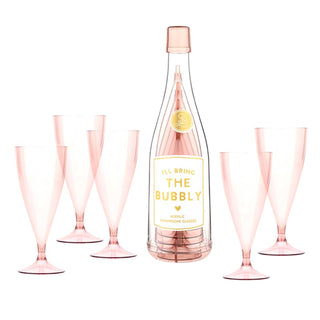The Bubbly Acrylic Champagne Bottle