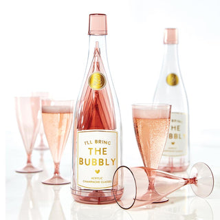 The Bubbly Acrylic Champagne Bottle