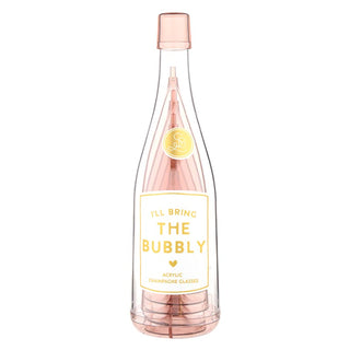 The Bubbly Acrylic Champagne Bottle
