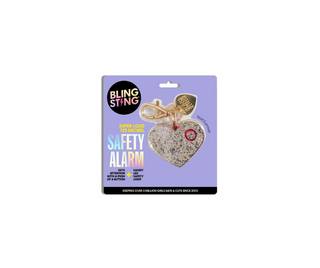 Glitter Heart Safety Alarm