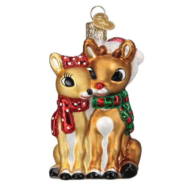 Rudolph and Clarice Ornament