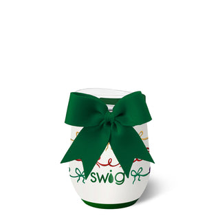 Christmas Bows Stemless Wine Cup