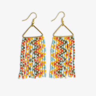 Whitney Wavy Fringe Earrings