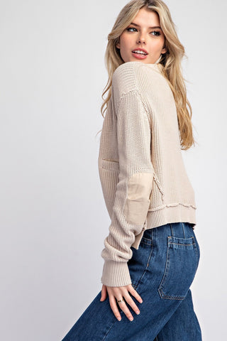 Elbow Patch Cardigan