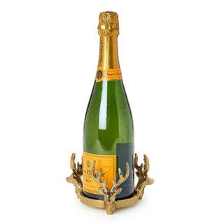 Gold Stag Candleholder