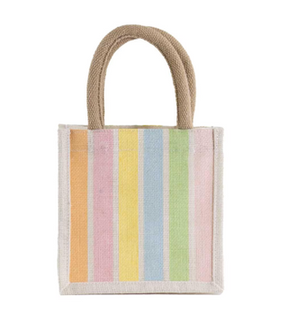 Candy Stripe Petite Gift Tote