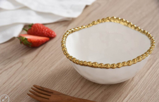 Golden Salerno Snack Bowl
