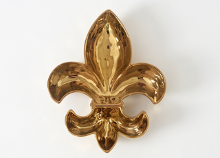 French Fleur-De-Lis Snack Bowl