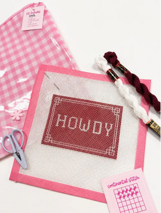 Howdy Needlepoint Kit