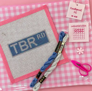 To Be Read Road Bookmark Needlepoint Kit