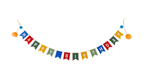 Happy Birthday Tabletop Banner