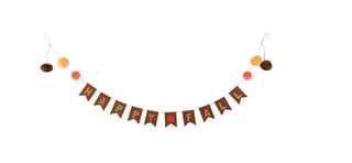 Happy Fall Pumpkin Table Top Banner