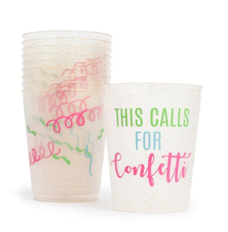 Calls for Confetti Party Cups