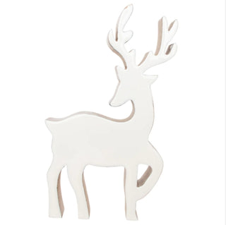 White Dancing Deer