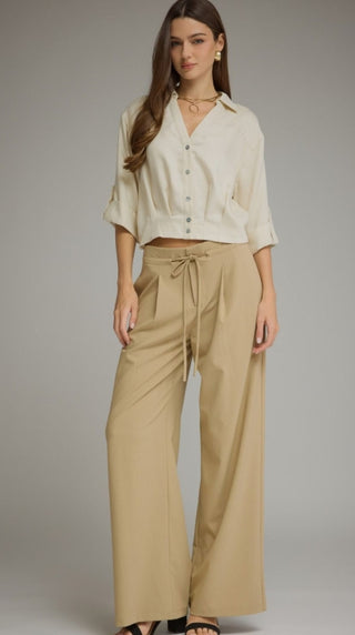 Three Quarter Sleeve V-Neck