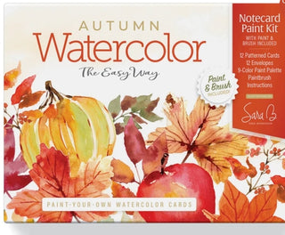 Watercolor the Easy Way Autumn Cards