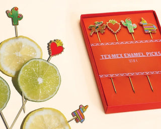 Tex Mex Enamel Picks