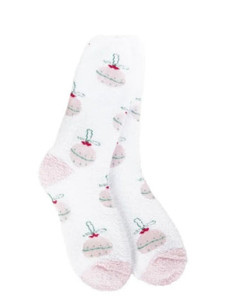 Christmas Cozy Crew Socks